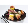 Brochette cabillaud-saumon-gambas